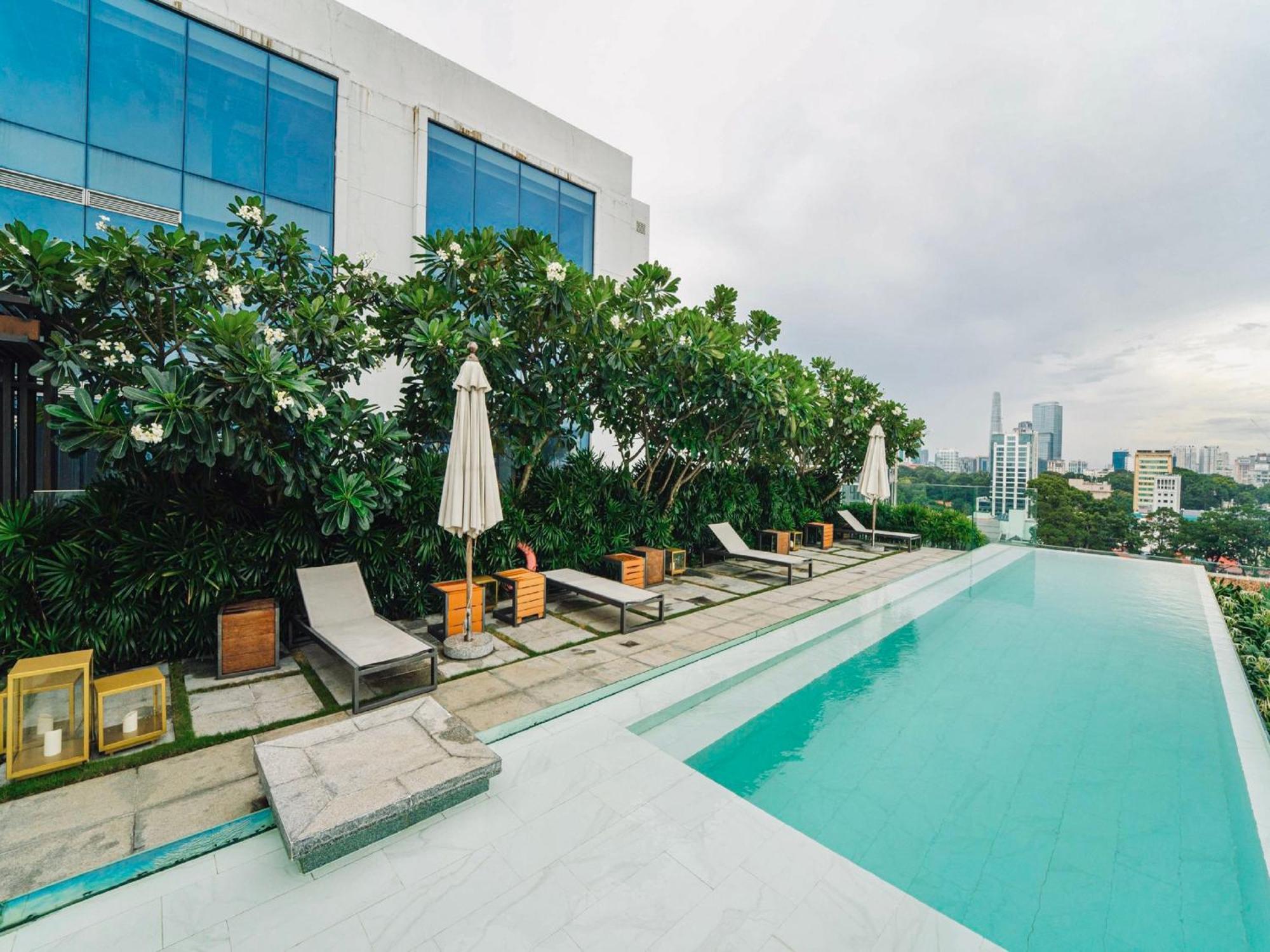 Serenity Saigon Sky Villas - Free One Way Airport Shuttle Ho Chi Minh-Byen Eksteriør billede