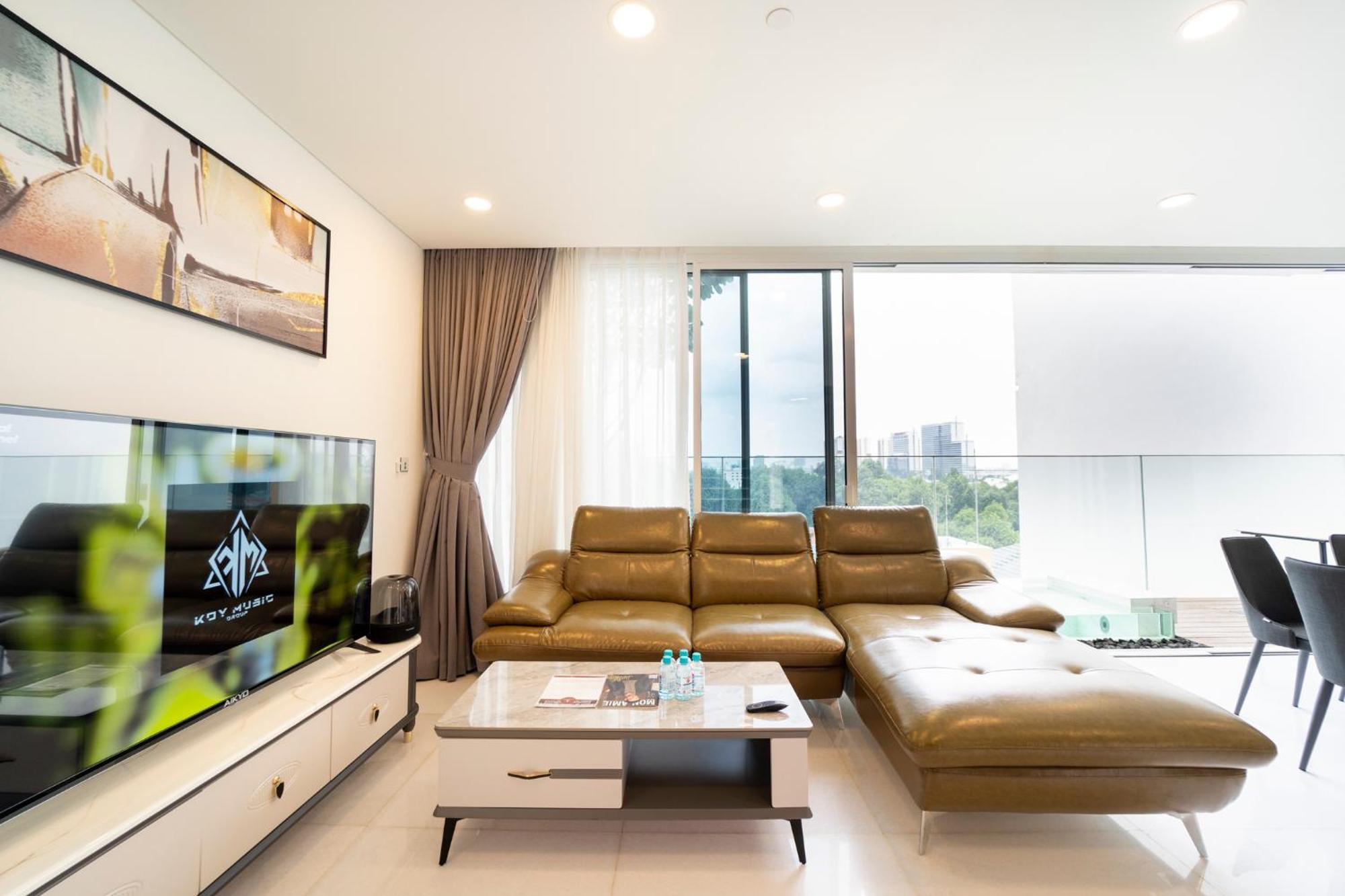 Serenity Saigon Sky Villas - Free One Way Airport Shuttle Ho Chi Minh-Byen Eksteriør billede