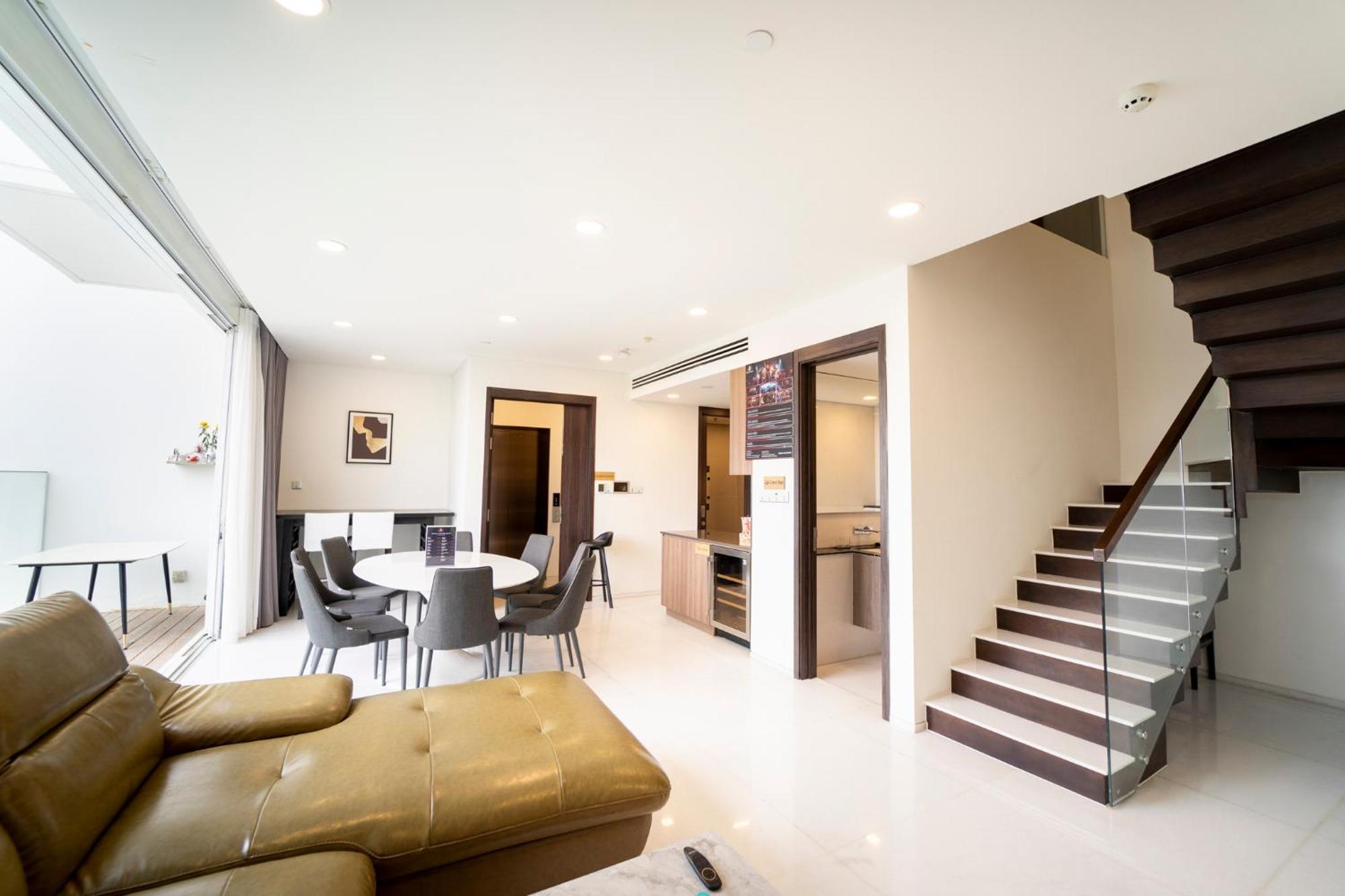 Serenity Saigon Sky Villas - Free One Way Airport Shuttle Ho Chi Minh-Byen Eksteriør billede