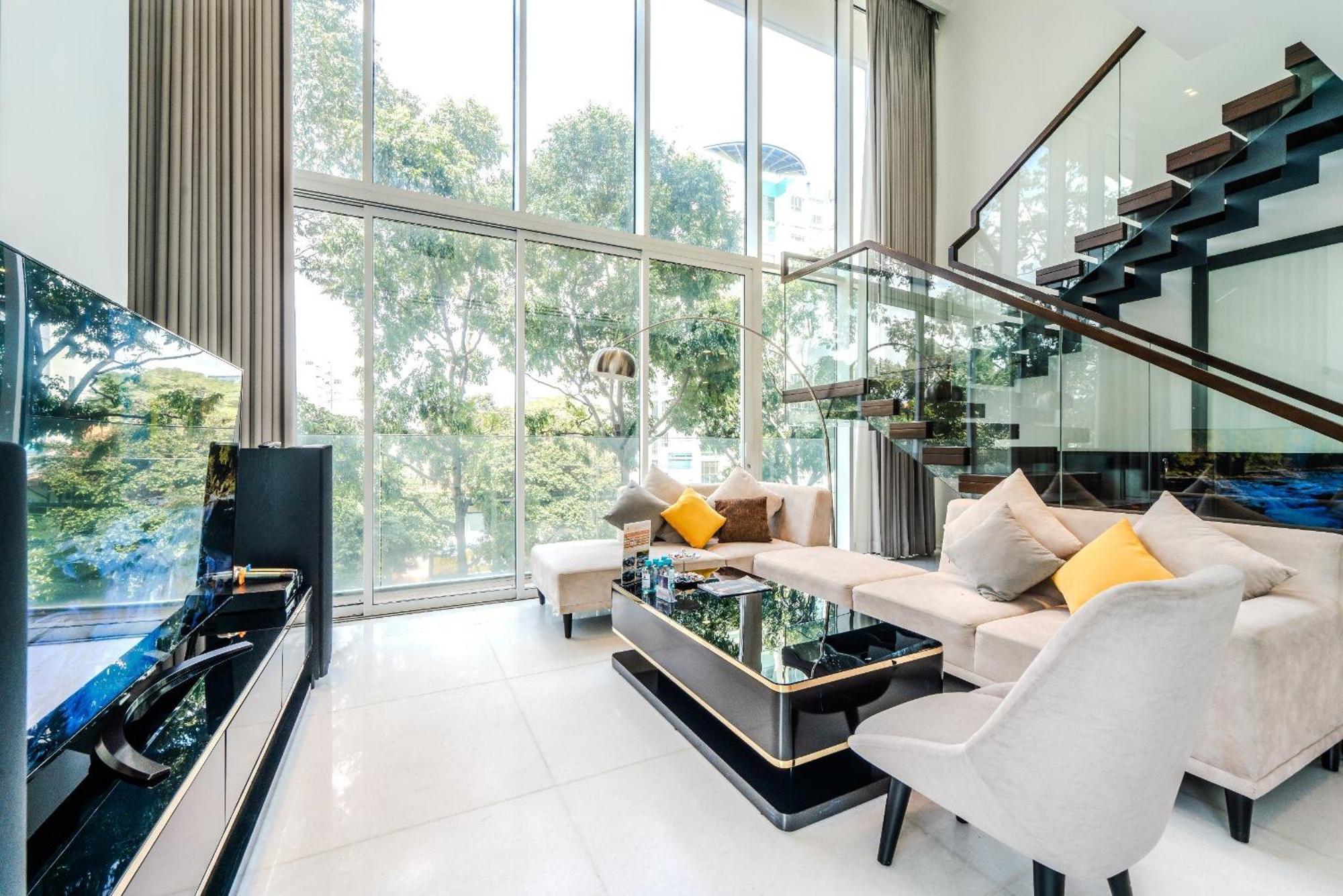 Serenity Saigon Sky Villas - Free One Way Airport Shuttle Ho Chi Minh-Byen Eksteriør billede