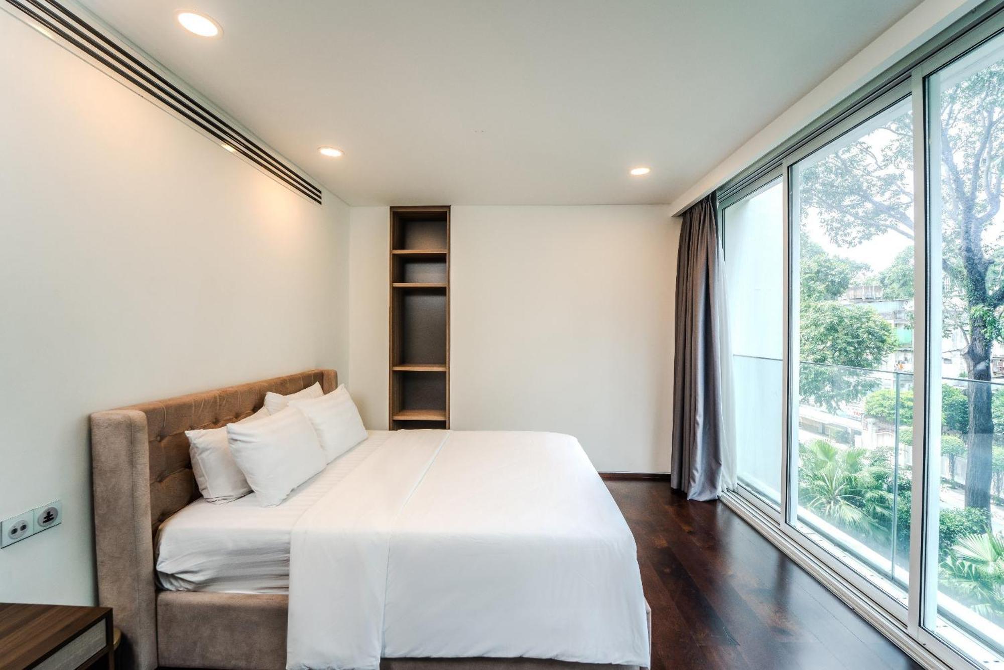 Serenity Saigon Sky Villas - Free One Way Airport Shuttle Ho Chi Minh-Byen Eksteriør billede